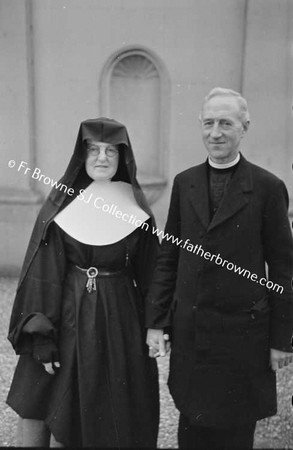 MOTHER PETER (B'ROCK) WITH BROTHER FLANNERY